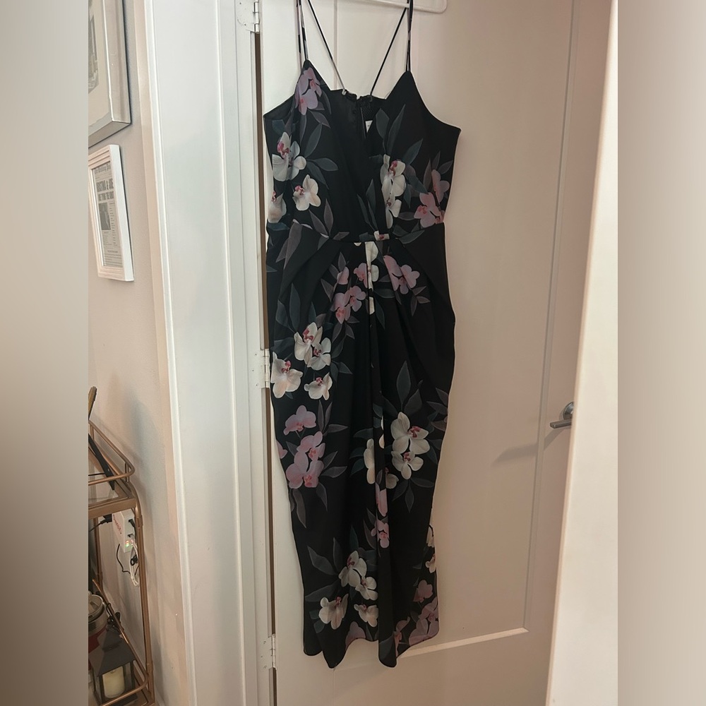 Floral Sleeveless Maxi Dress